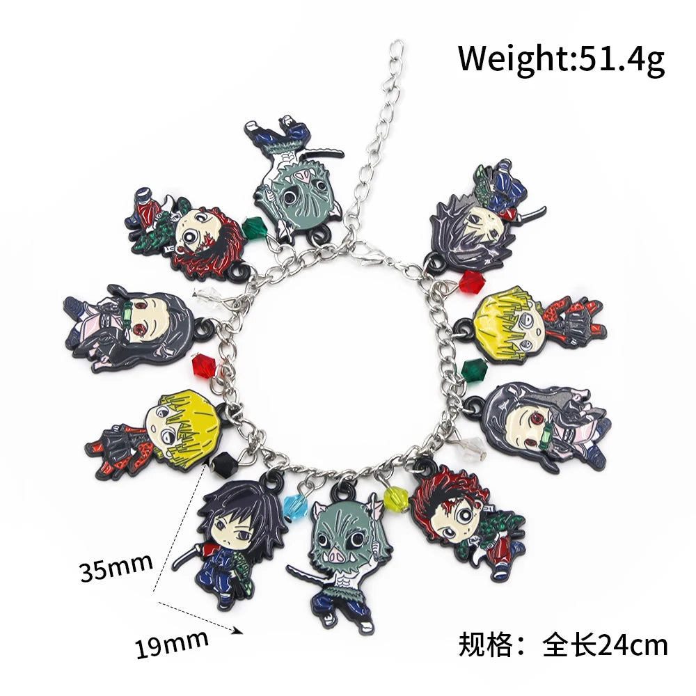 Demon Slayer Nezuko Charm Bracelet