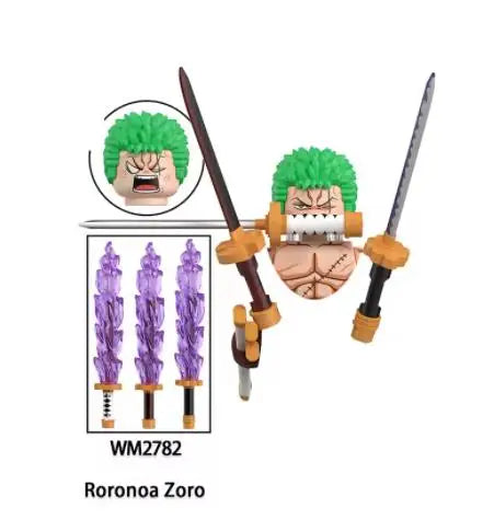 One Piece Action Figures Set – 41 Pieces