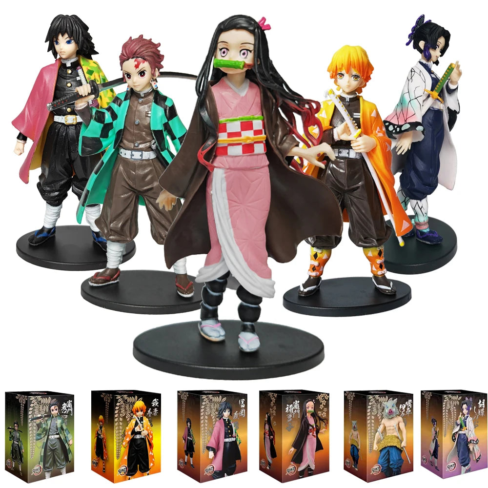 Tanjiro Figure – Demon Slayer PVC Desktop Figurine