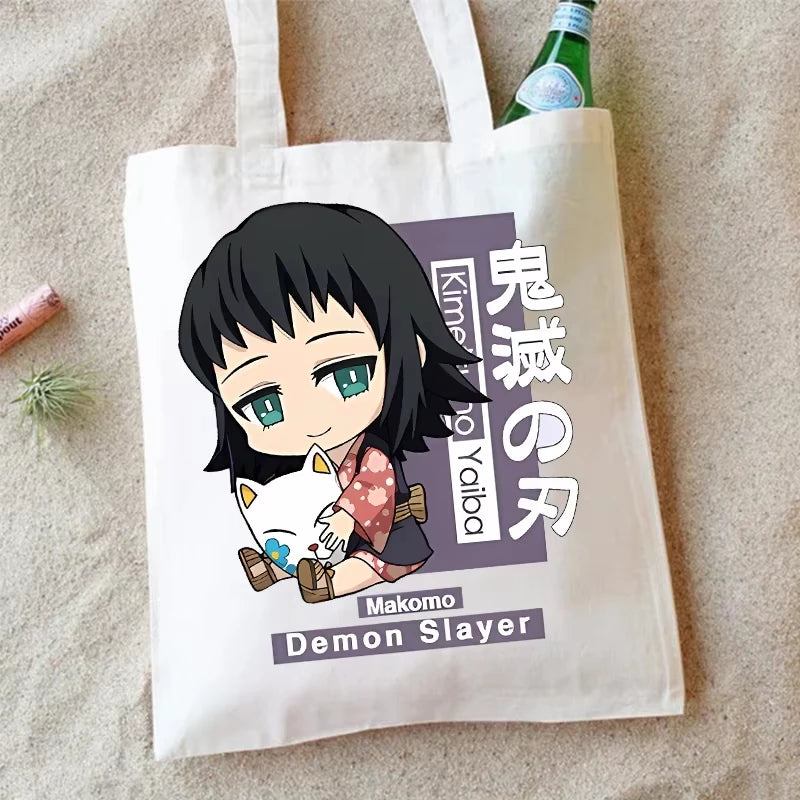 One Piece Canvas Shoulder Bag – Anime Eco Handbag