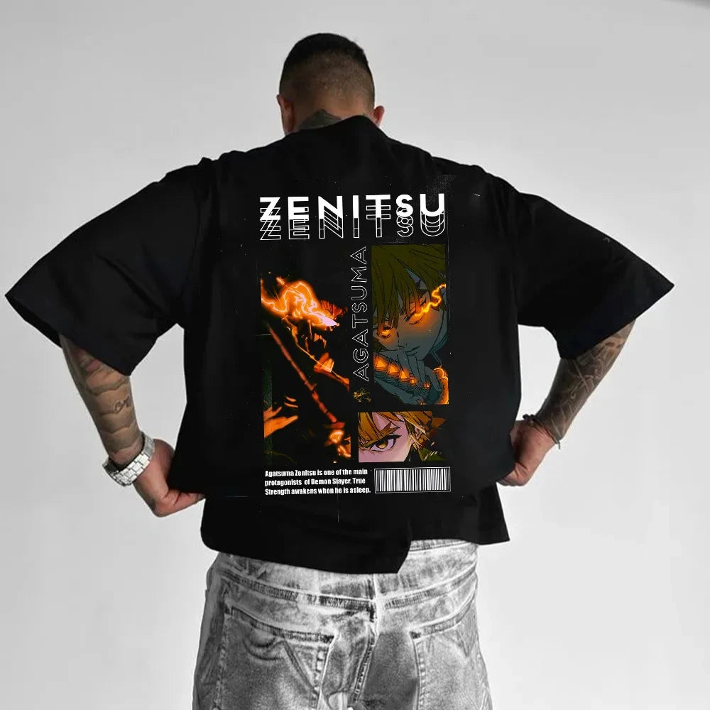 Zenitsu Agatsuma Unisex T-Shirt – Demon Slayer Anime Tee