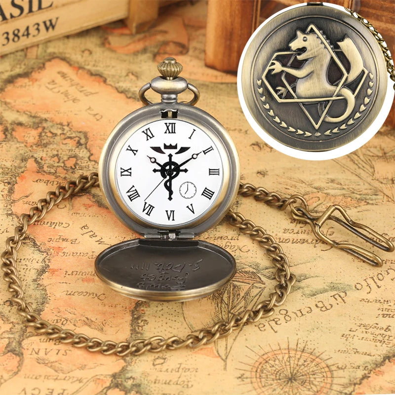 Edward Elric Pocket Watch Necklace – Fullmetal Alchemist