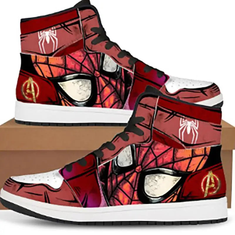 Spider-Man & Deadpool High-Top Sneakers – Marvel
