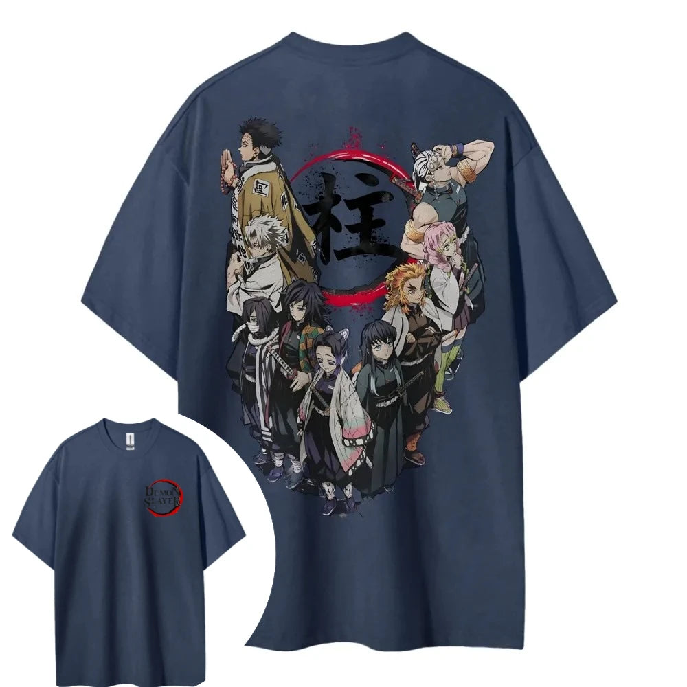Demon Slayer Short-Sleeve Couple Top