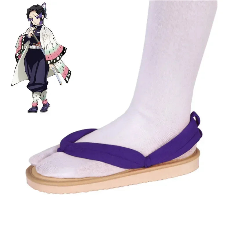 Demon Slayer Geta Clogs – Tanjiro & Nezuko Cosplay Sandals