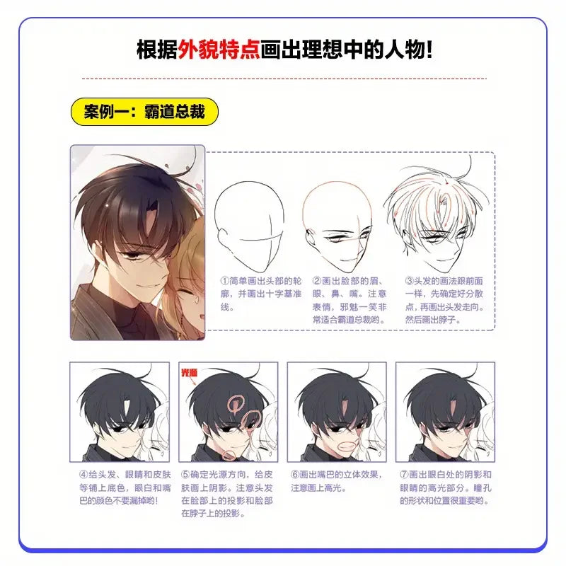 How to Draw Anime Characters – Drawing Guide Book