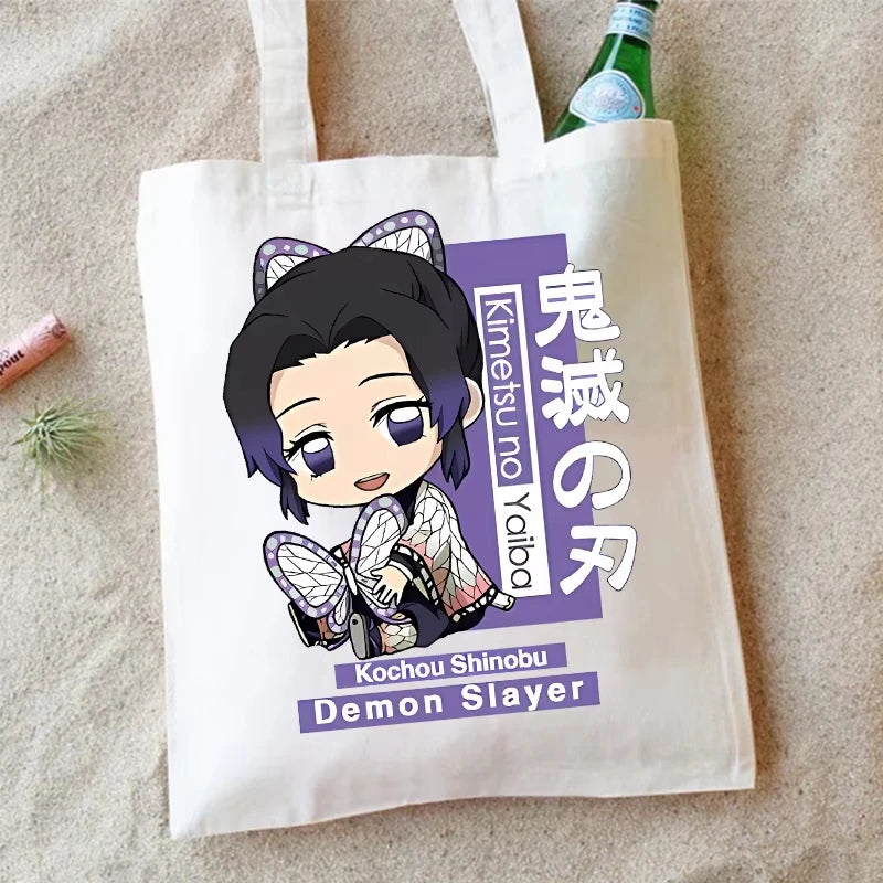 One Piece Canvas Shoulder Bag – Anime Eco Handbag