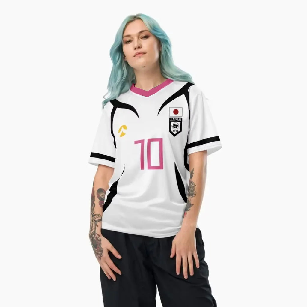 Shidou & Sae Soccer Jersey – Blue Lock Anime Tee