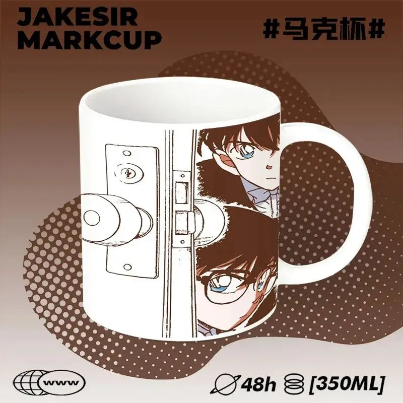 Detective Conan Ceramic Mug – Anime Coffee Cup