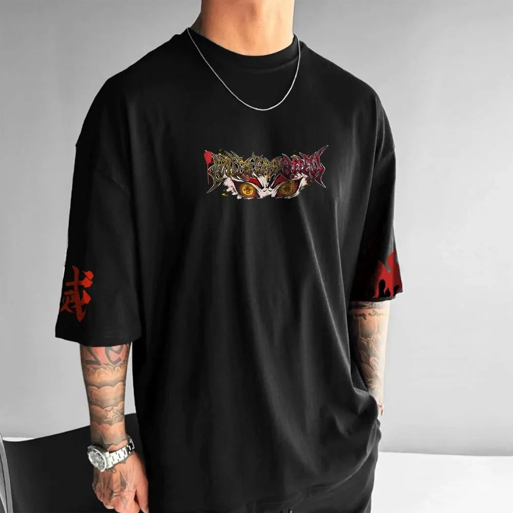 Kyojuro Rengoku Flame T-Shirt – Demon Slayer Unisex Tee