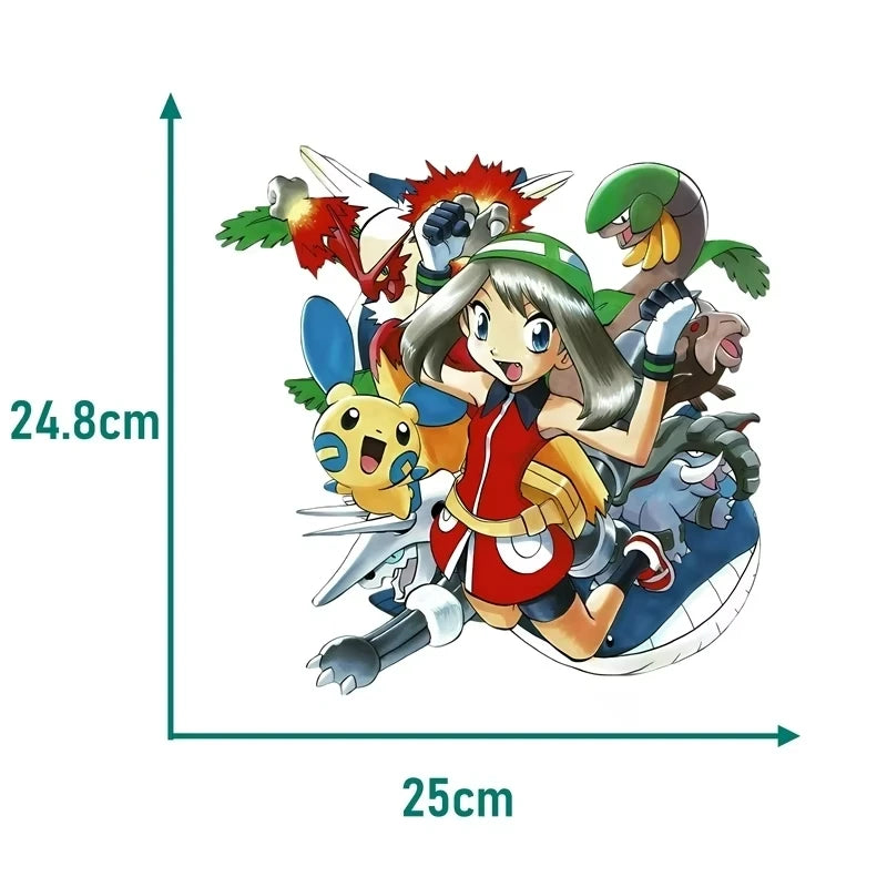 Pikachu Iron-On Patches – 2pcs Pokémon Clothing Patches