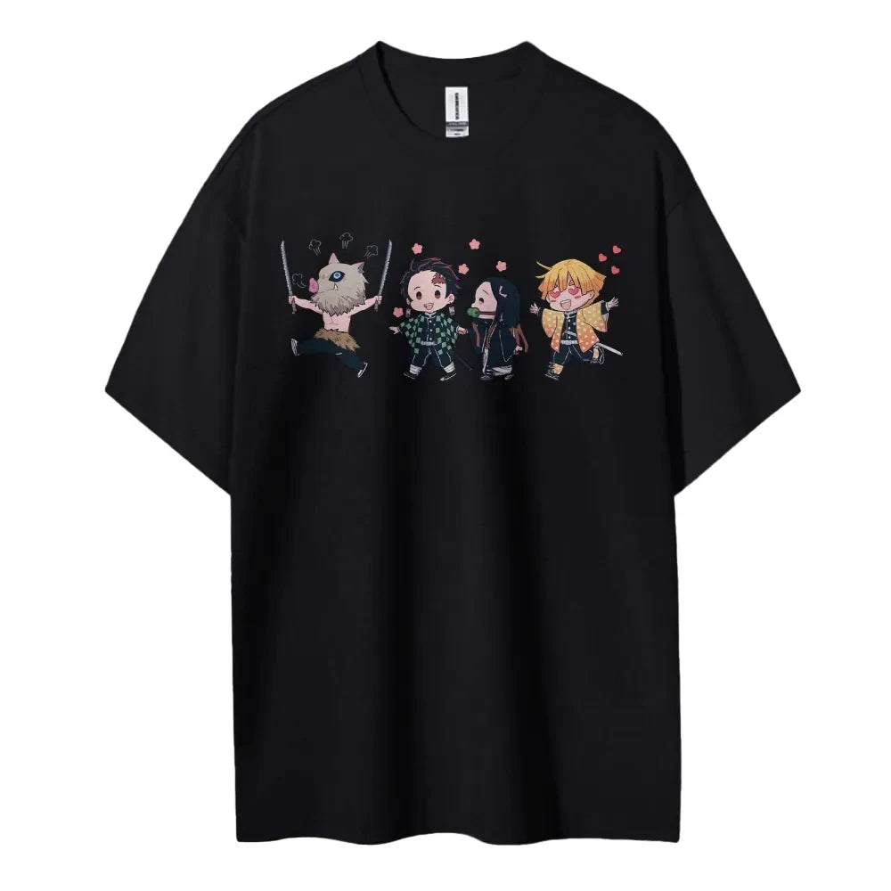 Demon Slayer Short-Sleeve Sports T-Shirt – Anime Tee