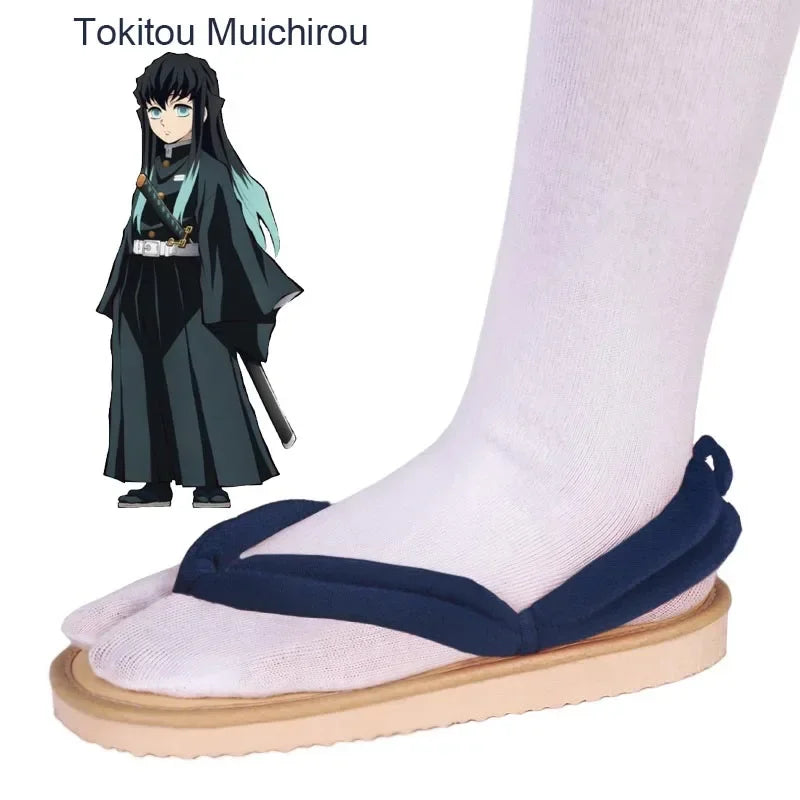 Demon Slayer Geta Clogs – Tanjiro & Nezuko Cosplay Sandals