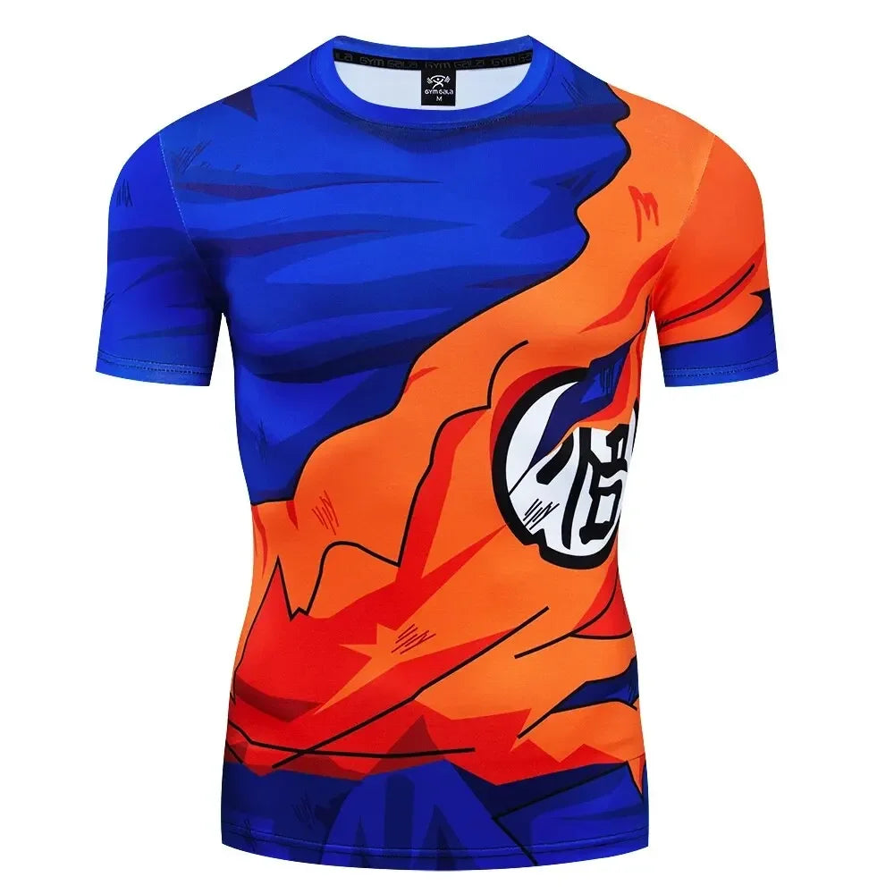 Goku 3D T-Shirt – Dragon Ball Fitness Tee