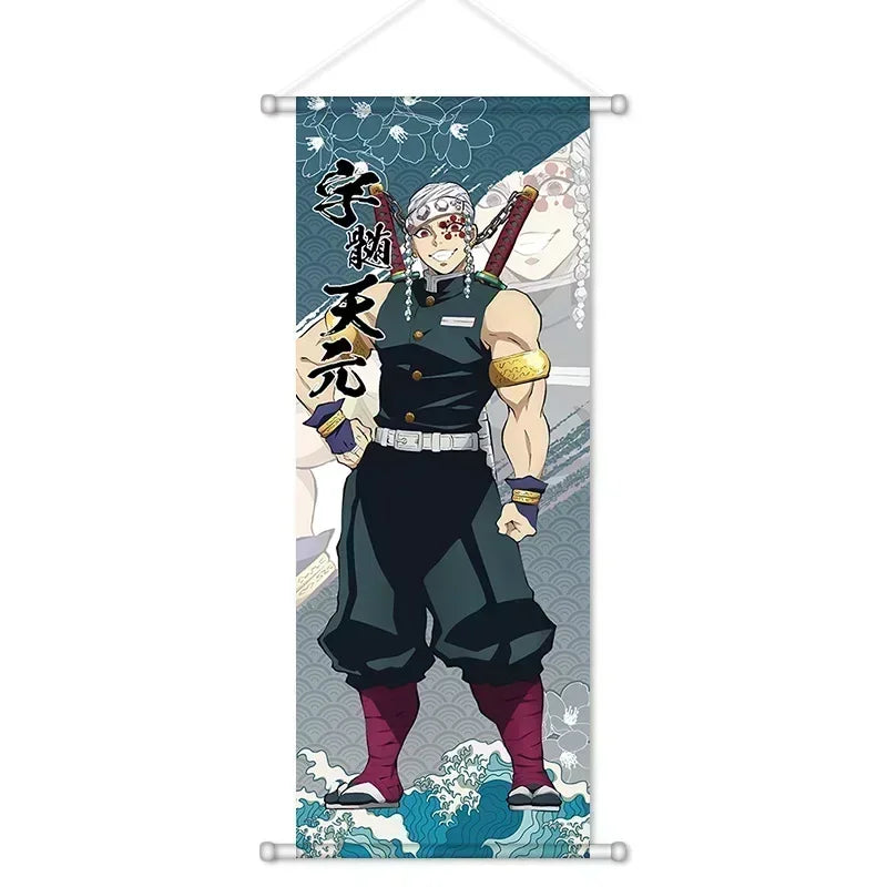 Demon Slayer Wall Art Canvas – Tanjiro & Nezuko Poster