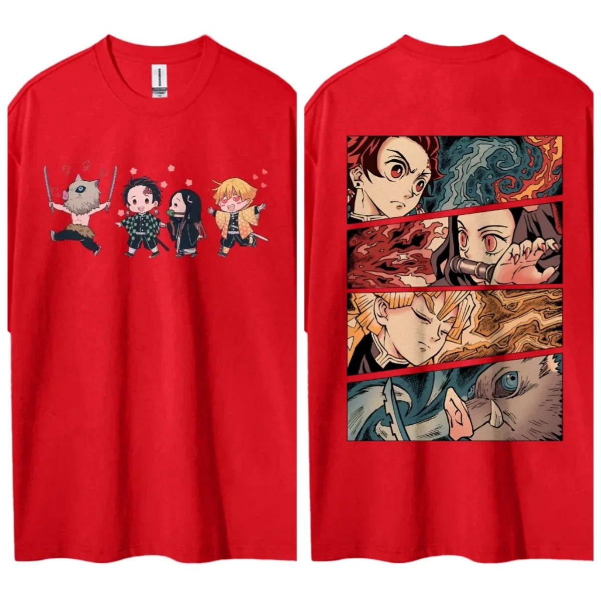 Demon Slayer Short-Sleeve Sports T-Shirt – Anime Tee