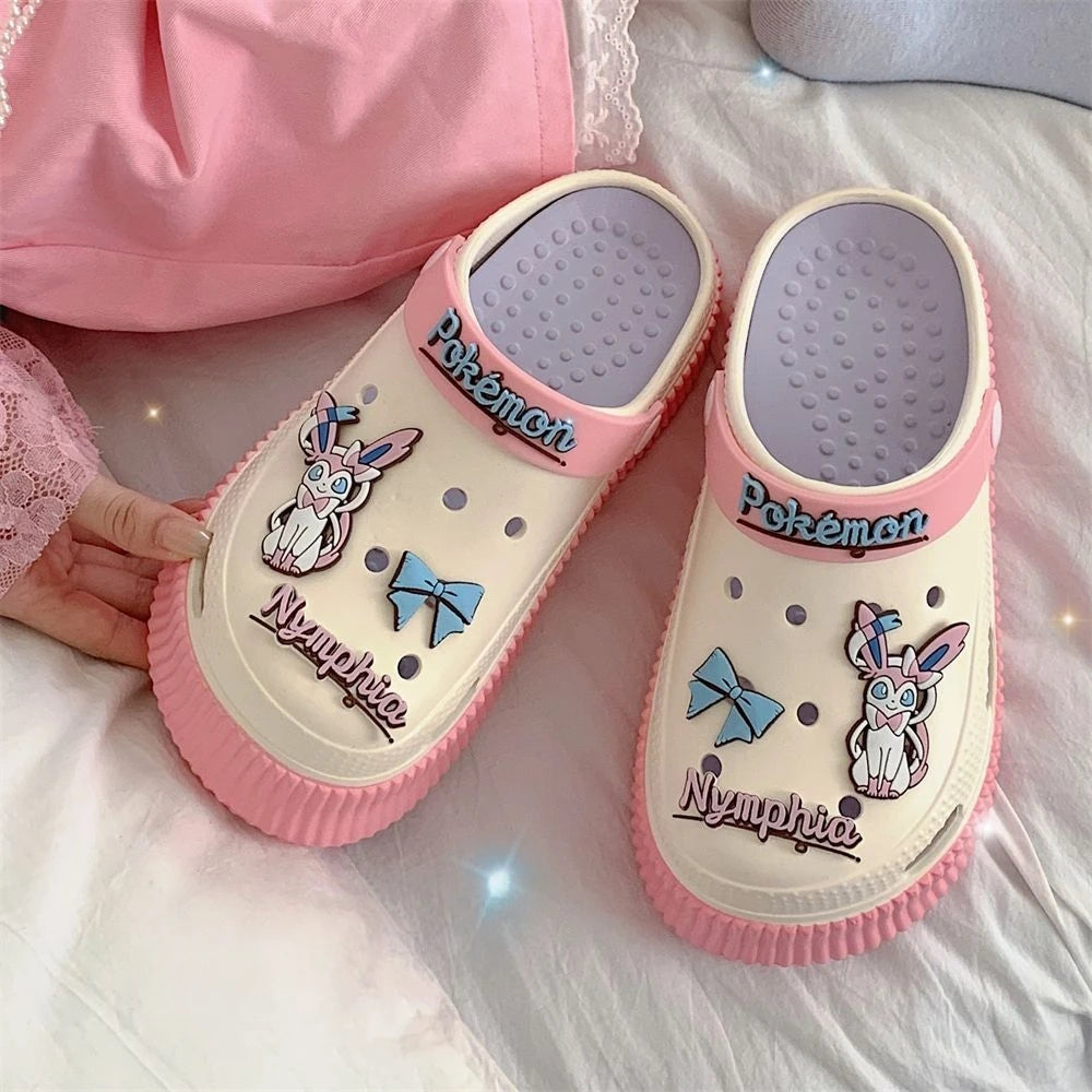 Gengar & Sylveon Slippers – Pokémon Beach Clogs