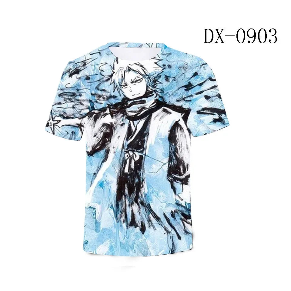 Bleach 3D Print T-Shirt – Anime Streetwear Tee
