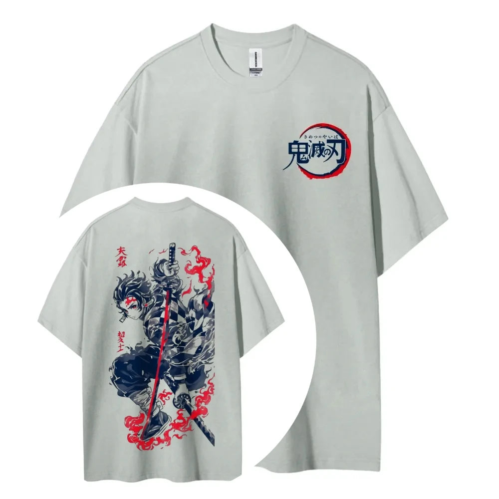 Demon Slayer Unisex Cotton T-Shirt – Anime Tee