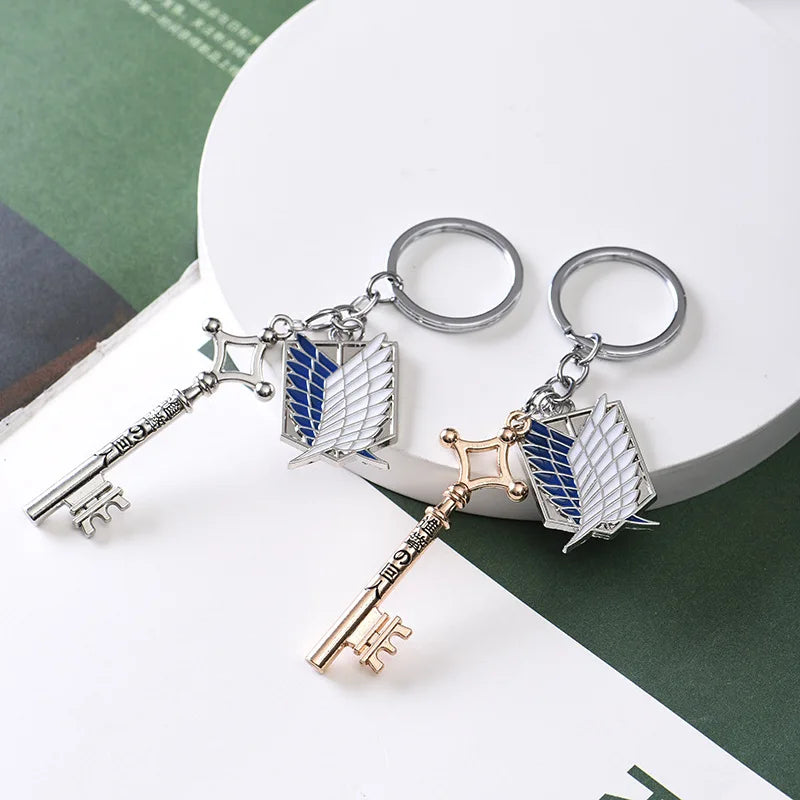Survey Corps Emblem Keychain – Attack on Titan