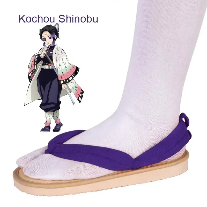 Demon Slayer Geta Clogs – Tanjiro & Nezuko Cosplay Sandals