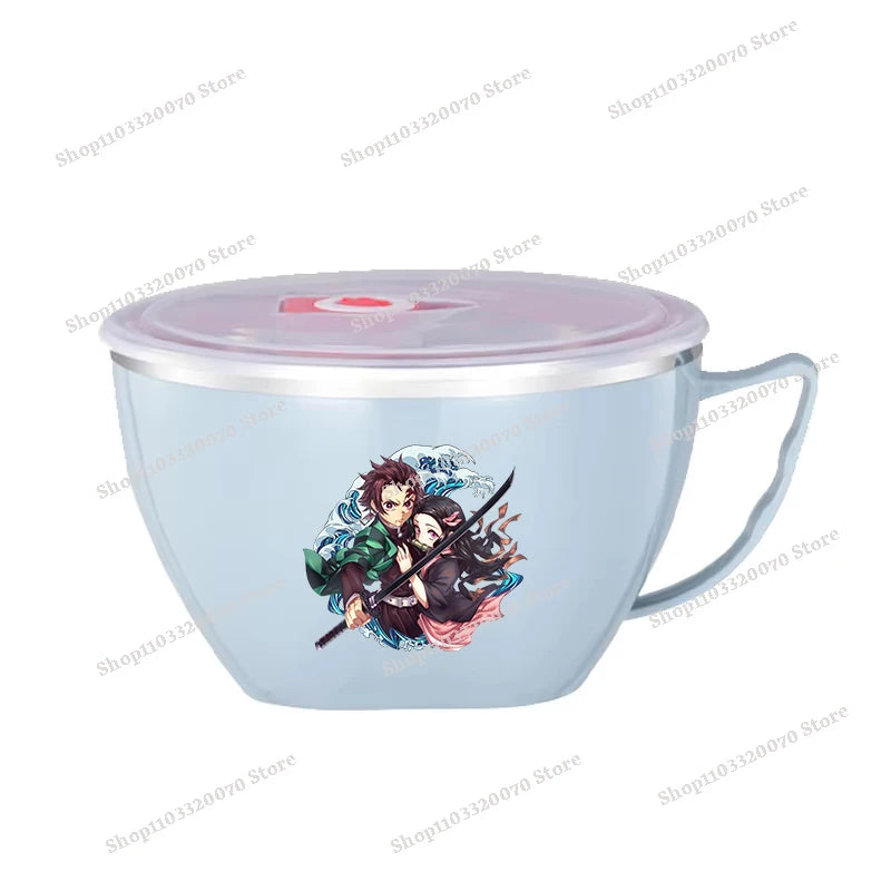 Demon Slayer Stainless Steel Noodle Bowl