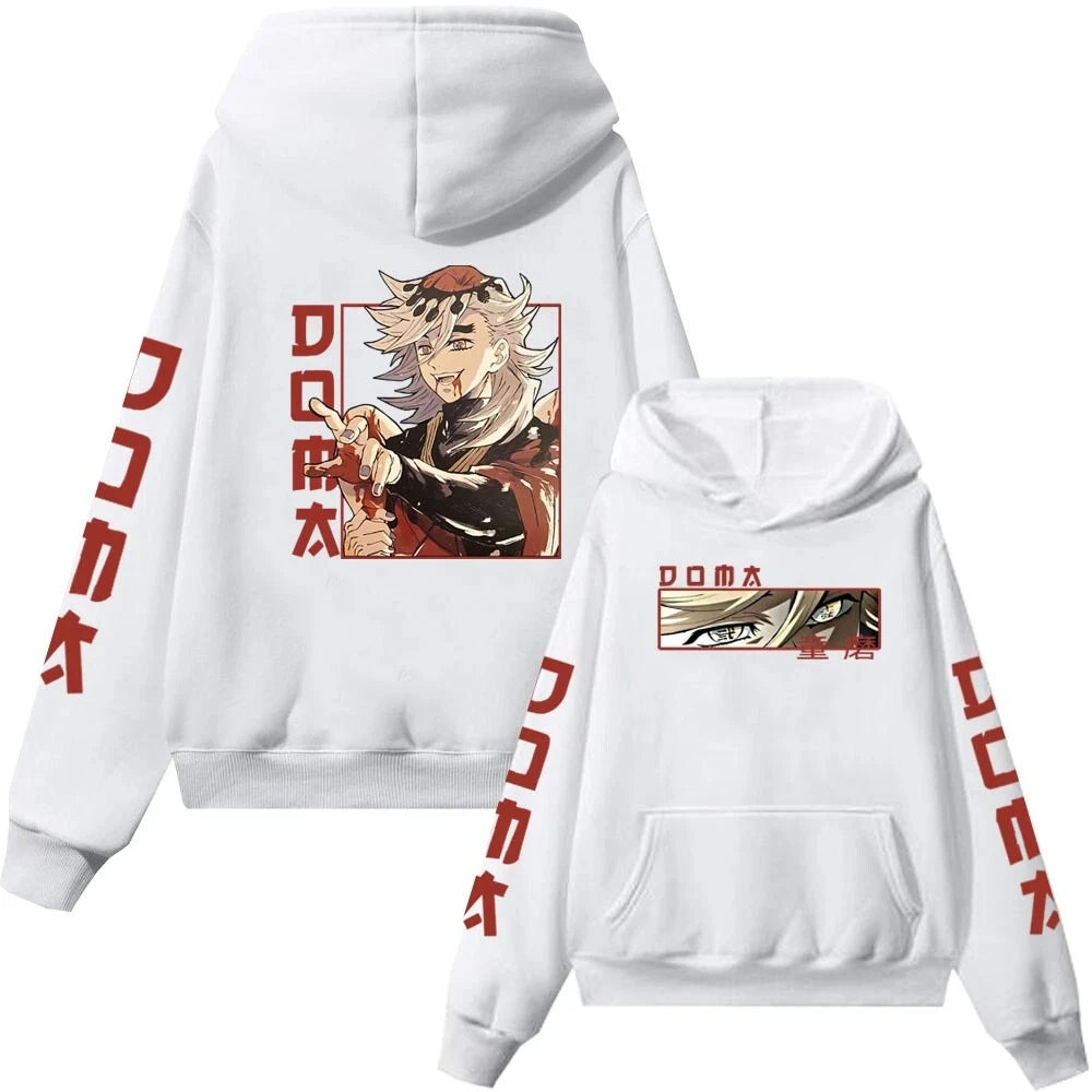 Douma Hoodie – Demon Slayer Oversized Streetwear