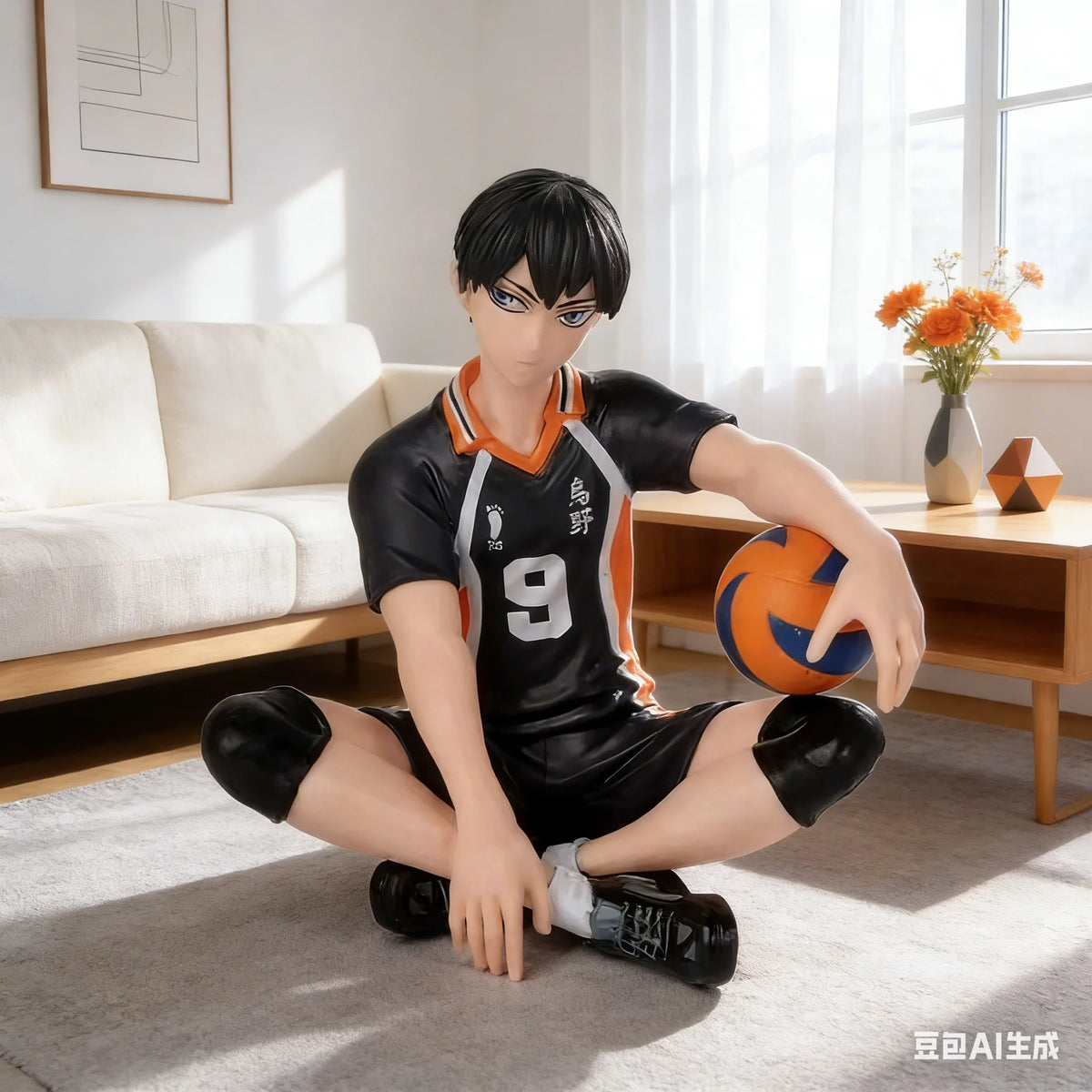 High quality Shoyo Kageyama Tobio anime products creative cartoon seats desktop models decorative ornaments birthday gifts