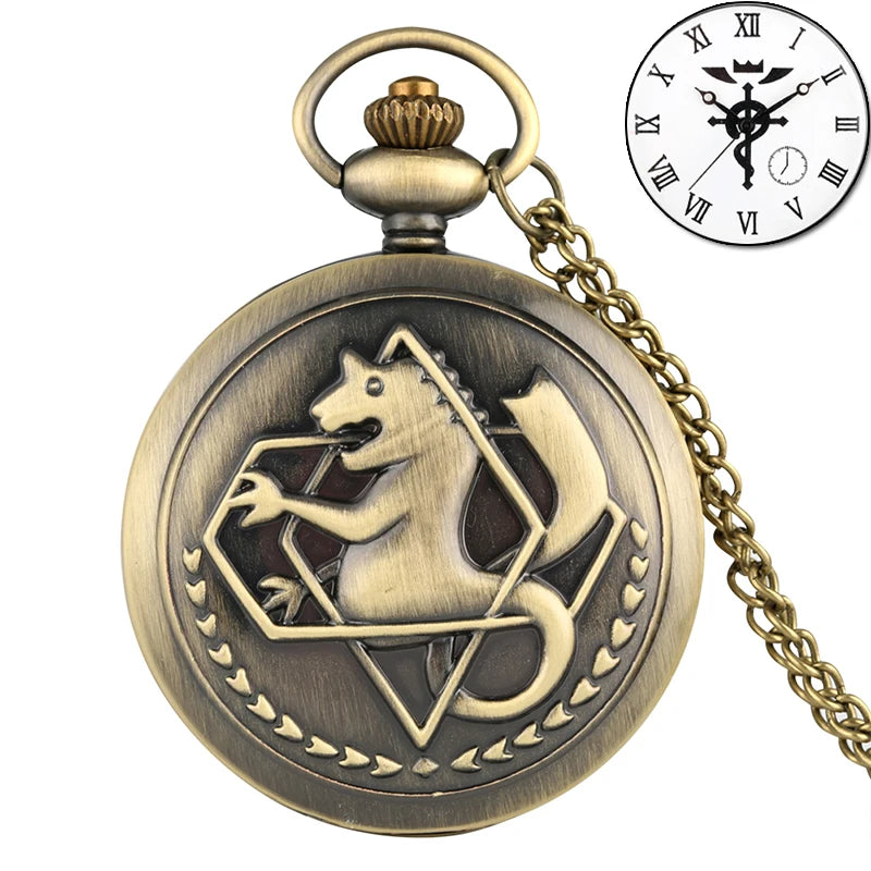 Edward Elric Pocket Watch Necklace – Fullmetal Alchemist