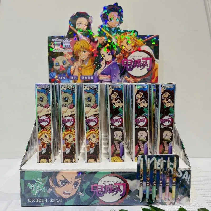 Demon Slayer Blind Box Gel Pen – Anime Character Pen