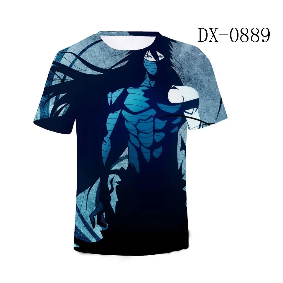 Bleach 3D Print T-Shirt – Anime Streetwear Tee
