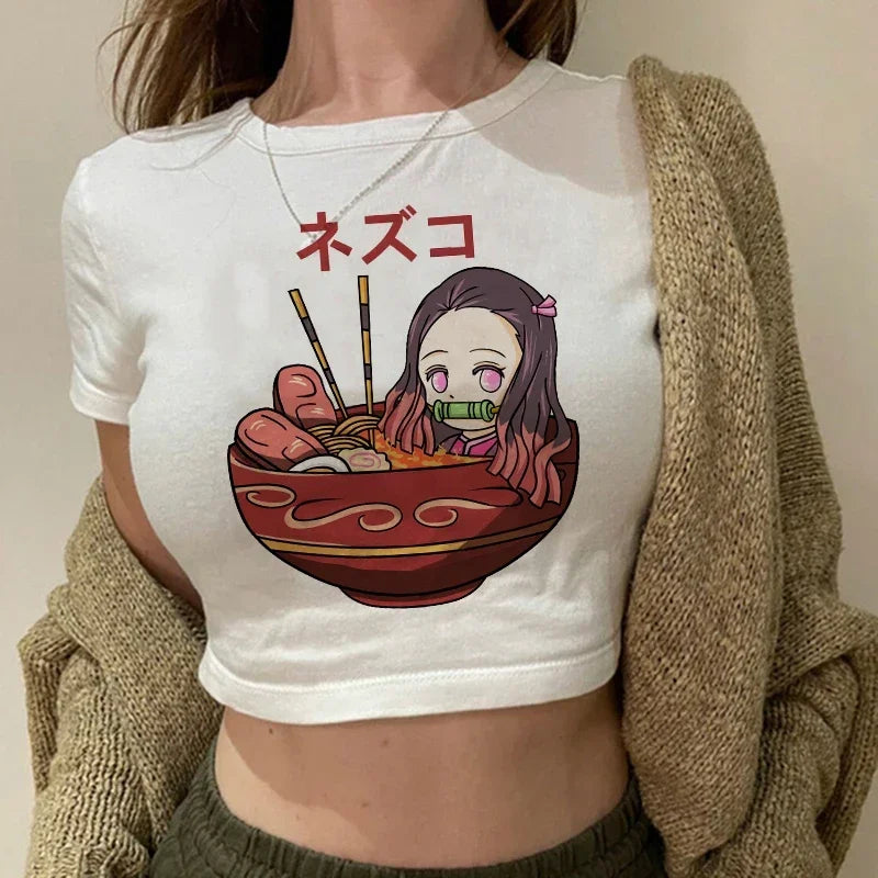 Demon Slayer Nezuko Crop Top
