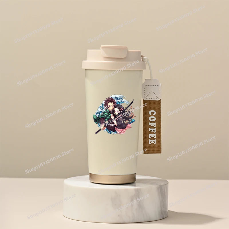 Demon Slayer Stainless Steel Tumbler – Anime Water Bottle