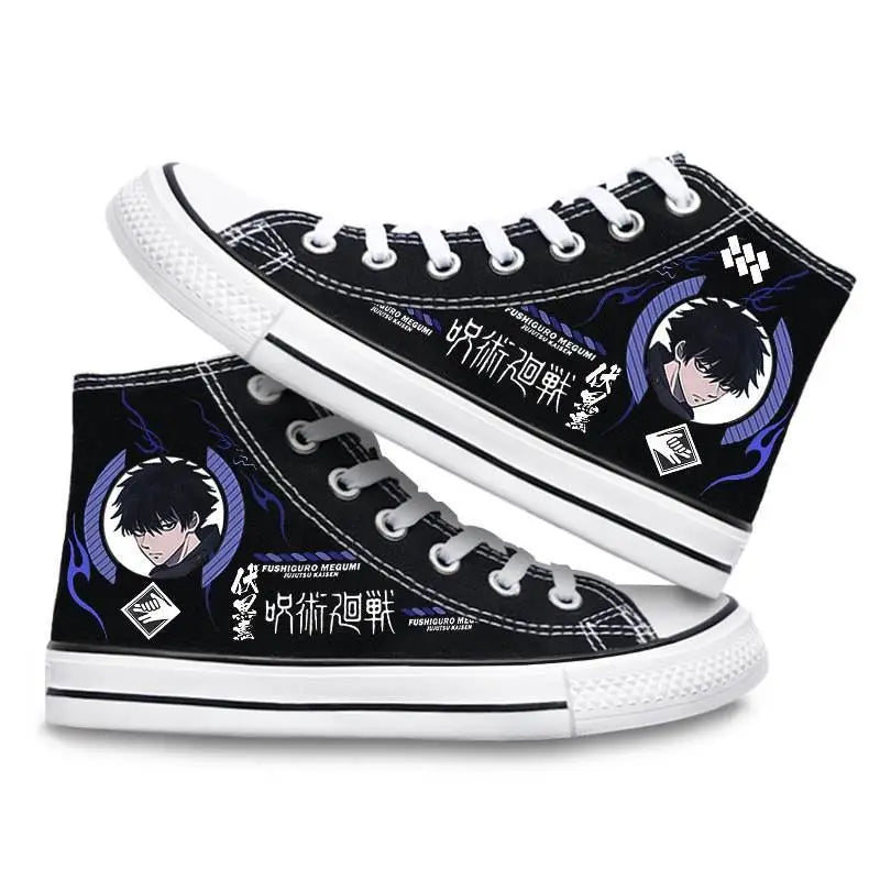 Gojo Satoru High-Top Sneakers – Jujutsu Kaisen Shoes