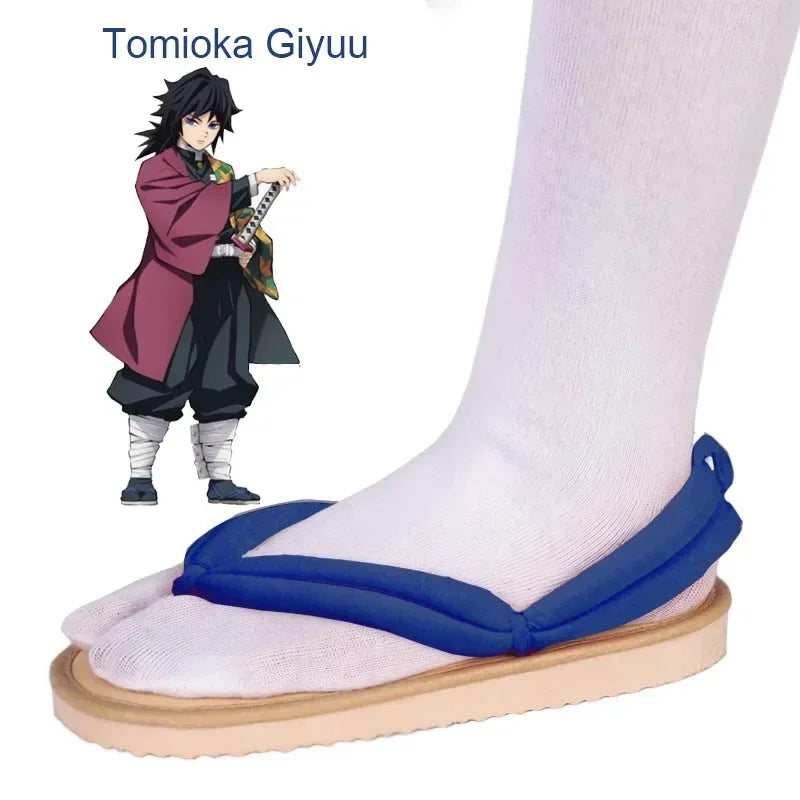 Demon Slayer Geta Clogs – Tanjiro & Nezuko Cosplay Sandals