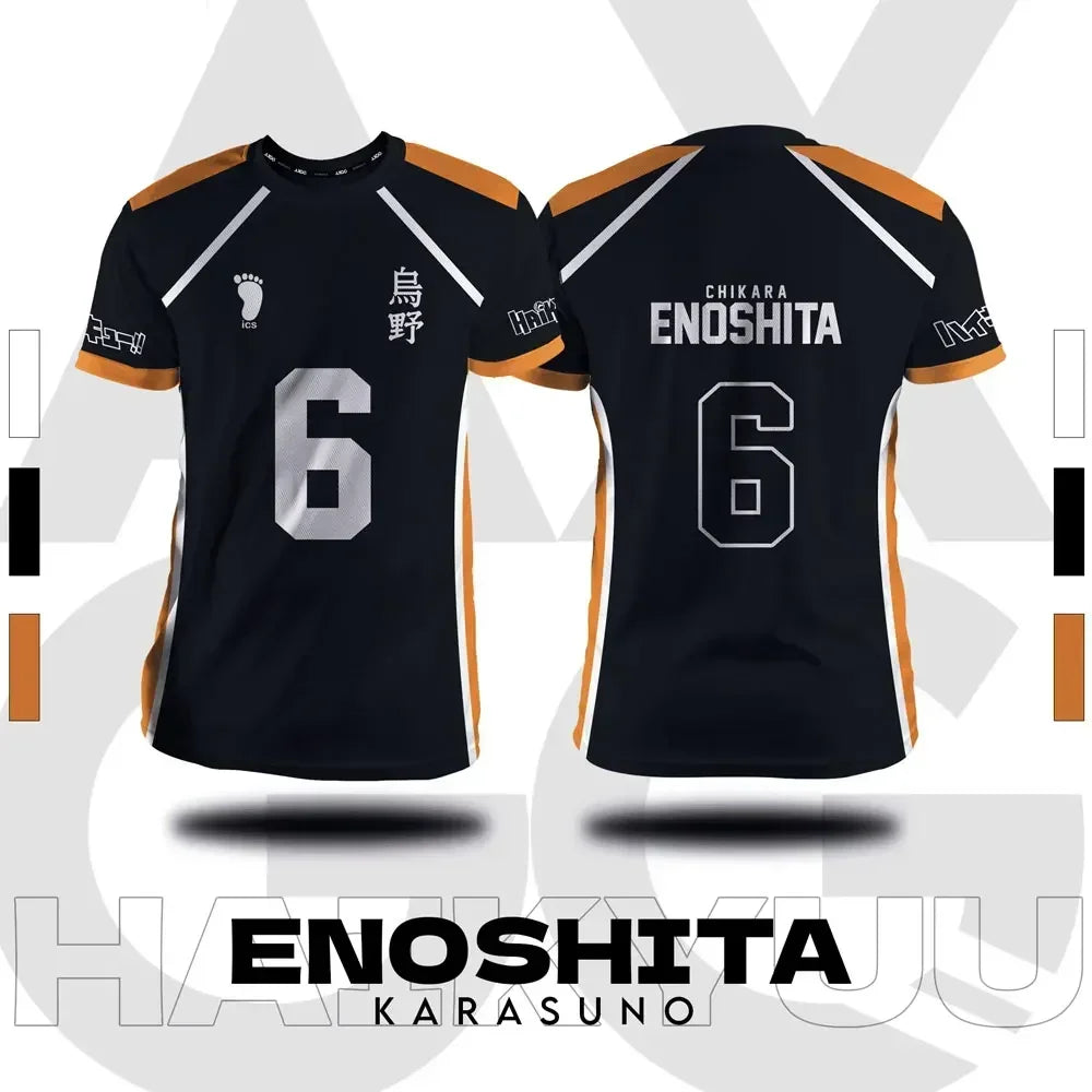 Fukurodani Jersey T-Shirt – Haikyuu Anime Tee