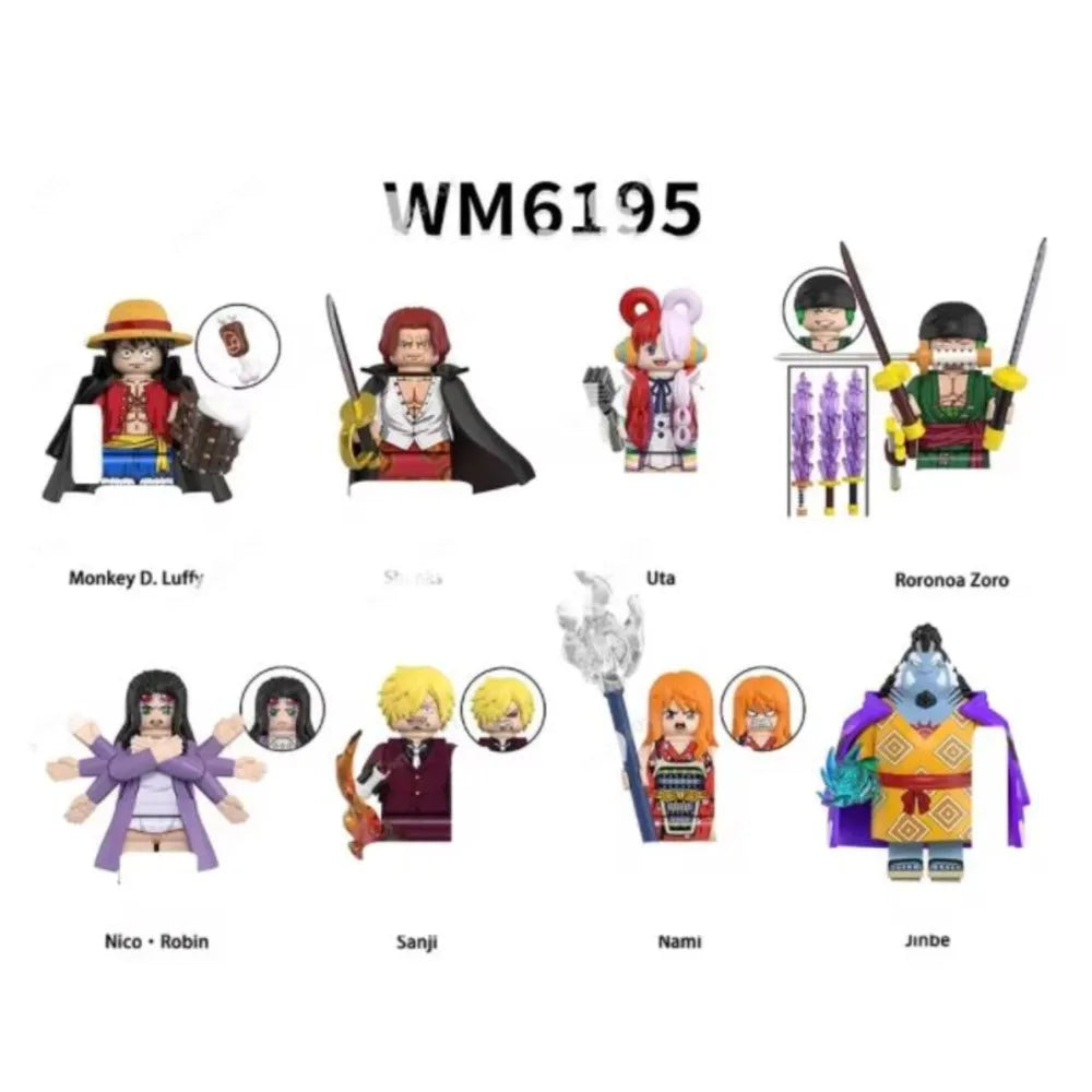 One Piece Action Figures Set – 41 Pieces