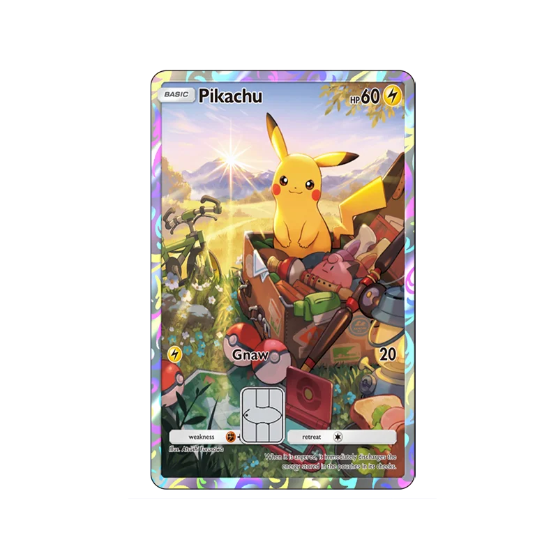 Mewtwo Pokémon Card Skin Sticker – Credit Card Decal