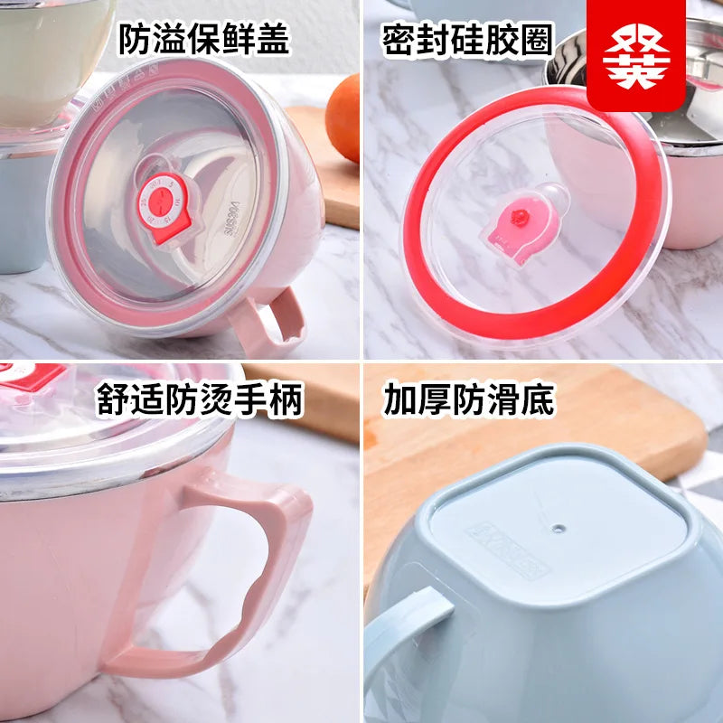 Demon Slayer Stainless Steel Noodle Bowl