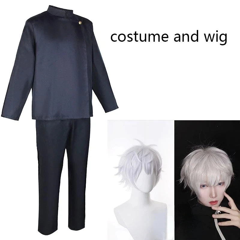 Gojo Satoru Cosplay Costume – Jujutsu Kaisen High School Uniform