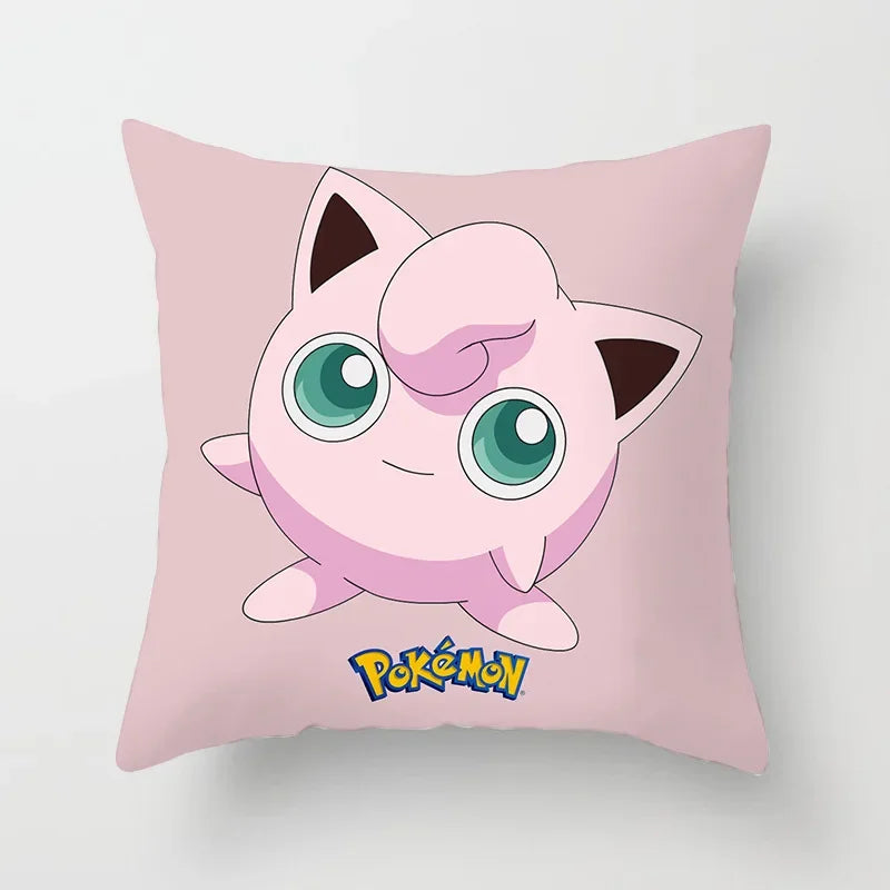 Pikachu Pillow Cover 45x45cm – Pokémon Cushion Case