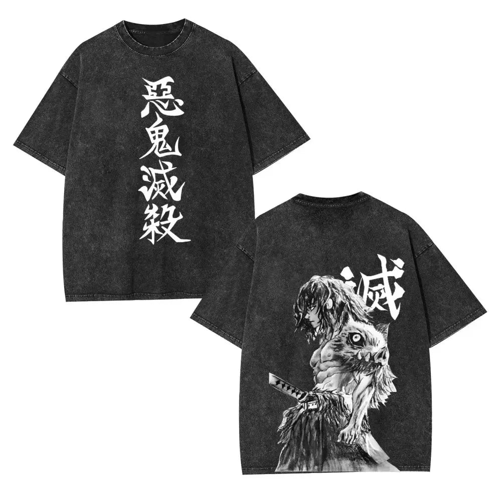 Demon Slayer Vintage Washed T-Shirt
