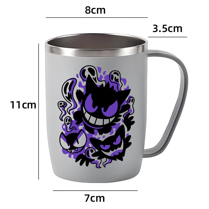 Gengar Stainless Steel Mug 450ml – Pokémon Coffee Cup