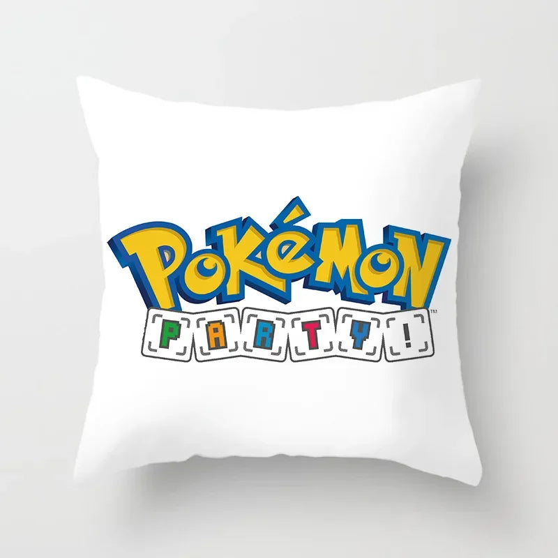 Pikachu Pillow Cover 45x45cm – Pokémon Cushion Case