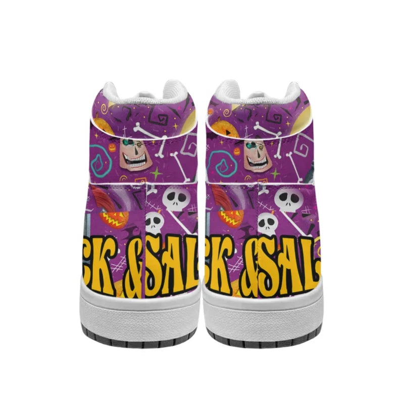 Jack Skellington High-Top Sneakers – Nightmare Before Christmas