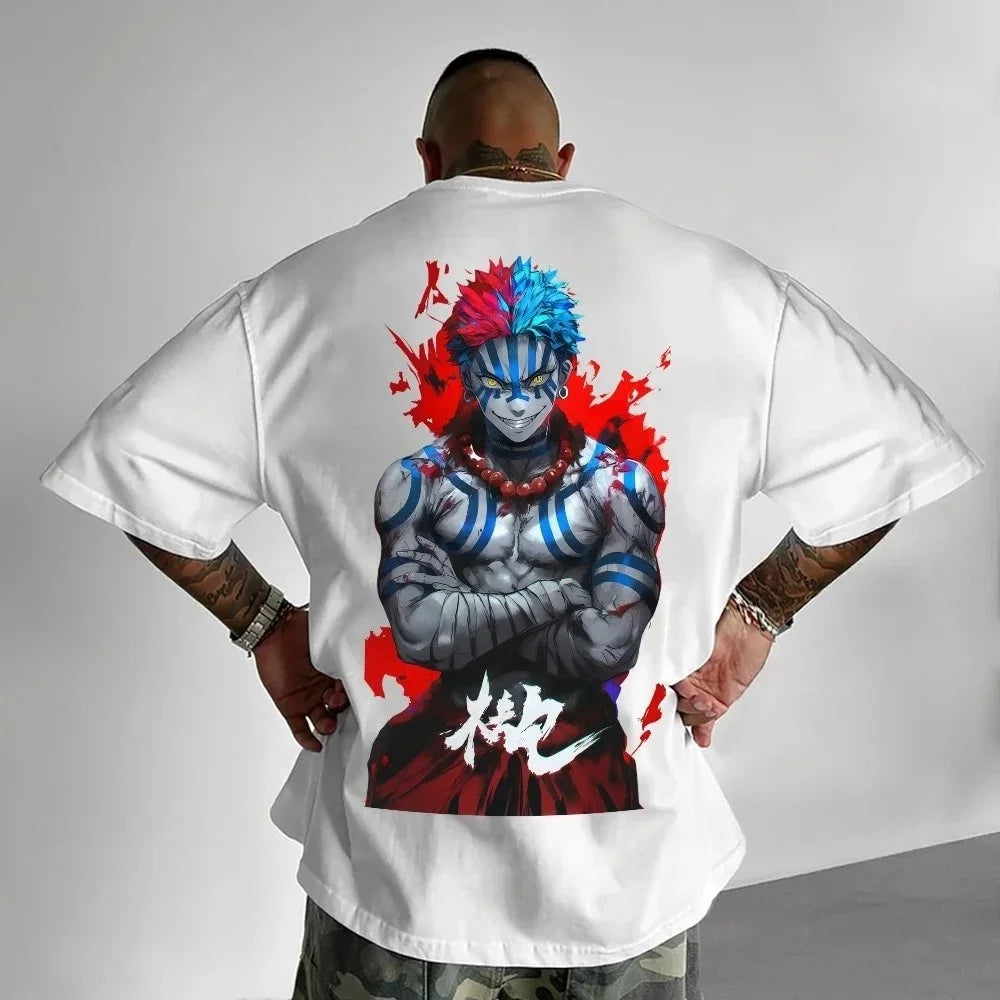 Akaza T-Shirt – Demon Slayer Kids & Adults Anime Tee
