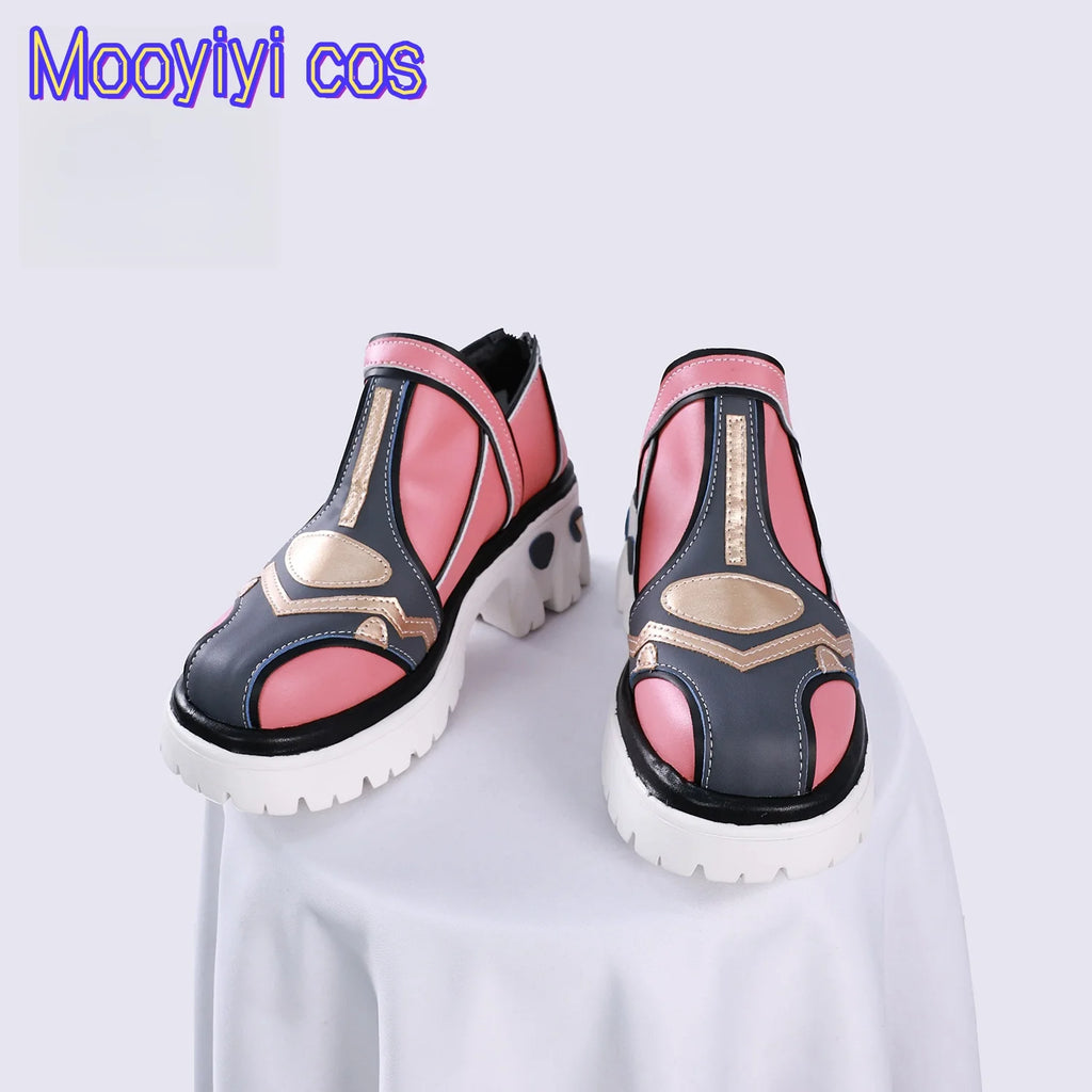 Newly Game Genshin Impact Varesa Cosplay Shoes Halloween Party Christmas Role Playing Comic New Sexy Shoes 36-43