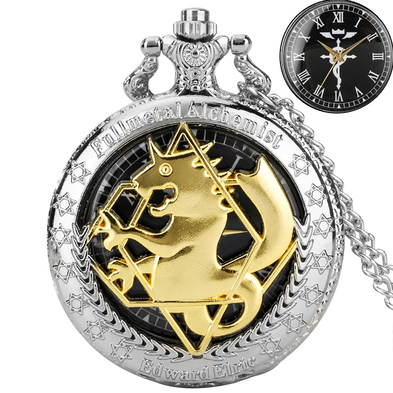 Edward Elric Pocket Watch Necklace – Fullmetal Alchemist