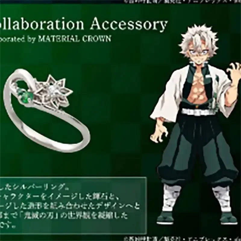 Sanemi Shinazugawa Necklace – Demon Slayer Anime Jewelry