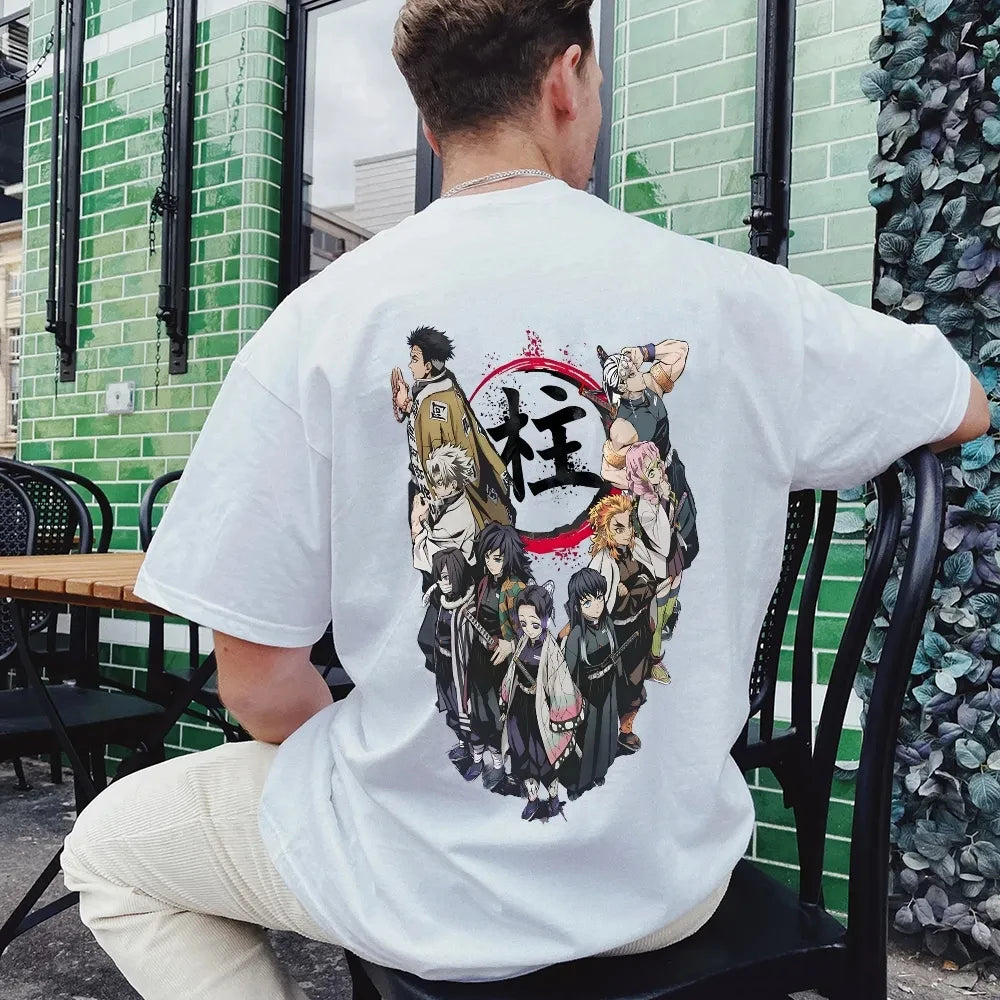 Demon Slayer Short-Sleeve Couple Top